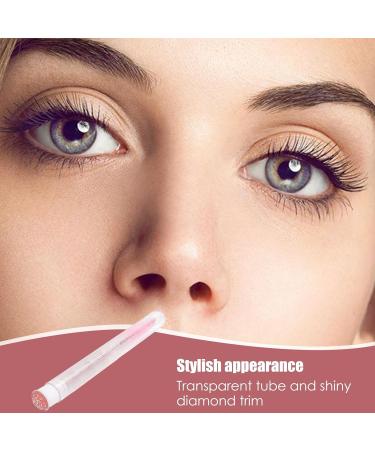 Eyelash Brush - Mascara Wand Tube | Mascara Clippers Brush | Spoolie Brush Eye Lash Extensions Mascara Wands Tube Rhinestone Makeup Tool Applicator Light Pink - Buy Online on GoSupps.com