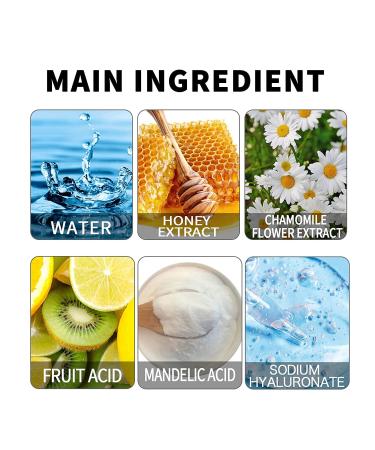 Honey Tearing Peel Mask for Deep Cleansing & Moisturizing - Painless Blackhead Removal, Oil Control, and Pore Shrinking - Suitable for All Skin Types - Women (1Pcs) - Buy Online on GoSupps.com