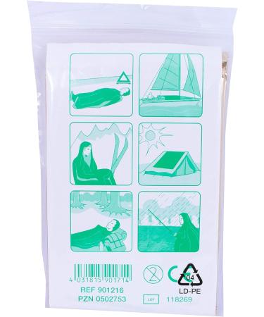 Noba Rescue Blankets for Children - Gold/Silver 1.2x1.6m (10 Pieces) | International Shipping Available - Buy Online on GoSupps.com