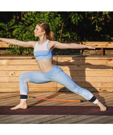 Magshion Ankle Resistance Bands - Adjustable Leg Bands for Women's Hip Fitness Training - 4 Levels of Resistance for Effective Workouts - Buy Online on GoSupps.com