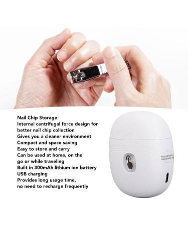 Electric Nail Clipper USB Rechargeable Automatic Nail Trimmer for Children Seniors Adults - Buy Online on GoSupps.com