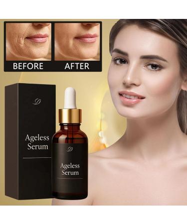 Ageless Serum 30 ml antiaging essence antiwrinkle facial serum firming serum for more elasticity and firmness moisturizing antiaging serum for smooth youthful skin 3 pieces - Buy Online on GoSupps.com