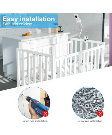 HelloBaby HB50 Flexible Baby Monitor Holder - Compatible with HB50 Monitor - Cot Stand and Camera Mount - Buy Online on GoSupps.com