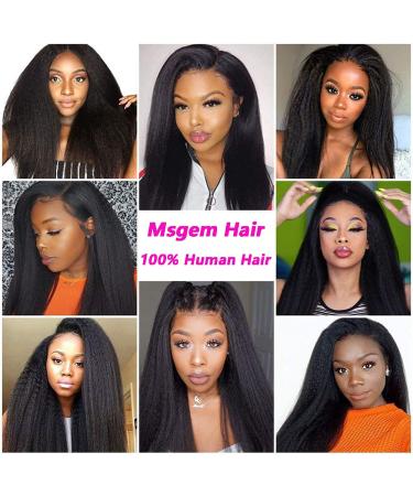 Yaki Smooth Real Hair Bundle - 76.2 cm 10A Brazilian Kinky Straight for Black Women - Natural Color 30 - Buy Online on GoSupps.com