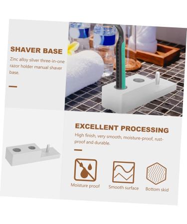 Angoily 2 STK Razor Stand - Bathroom Organizer for Shaver & Barber Care | Durable Razor Holder - Buy Online on GoSupps.com
