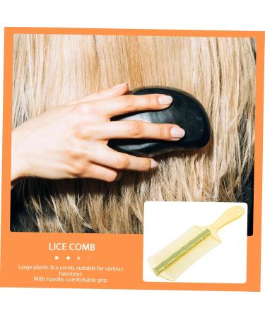 SAFIGLE 6pi ces Peigne pour Chevelu Sec avec Dents Fines limine les Pellicules Lentes Manche Long pour Cheveux pais Outil de Toilettage pour Gar on Fille Adultes et Animaux - Buy Online on GoSupps.com