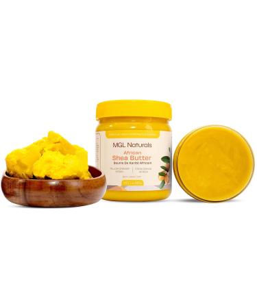 Unrefined Organic Shea Butter Cream - Nourishing Skin & Hair | 14.11oz from Ghana - Buy Online on GoSupps.com
