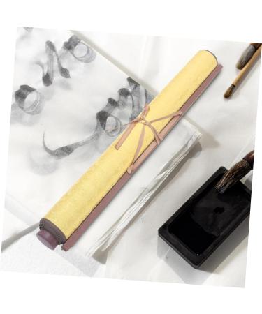 Operitacx Brush Calligraphy Practice Calligraphy Mat Calligraphy Practice Water Cloth Household Practice Cloth Golden 75X38CM - Buy Online on GoSupps.com