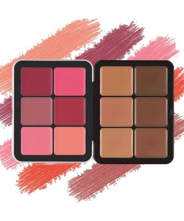 Raxove Face color correction palette - Women's makeup palette - Contour correcting cream - Waterproof makeup palette for women - Complete makeup for