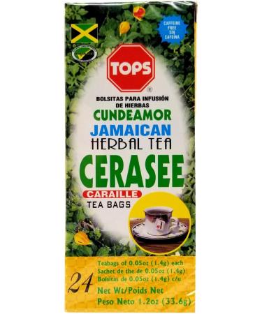 Tops Jamaican Cerasee Herbal Tea 33.6gr (24 Tea Bags) - Pack of 3 - Buy Online on GoSupps.com
