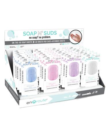 DM Merchandising Lavender Soap Sheets - 100 Pack | Convenient Travel & Eco-Friendly | International Shipping - Buy Online on GoSupps.com