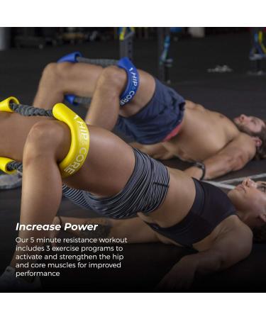 Crossover Symmetry Hip & Core System - Loop Resistance Bands for Strengthening Legs Hips and Glutes | Online Training Guide Included - Buy Online on GoSupps.com