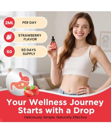 2 Pack GLP-1 Supplement 16-in-1 GLP-1 Liquid Drops with Berberine Ceylon Cinnamon Green Tea Chromium & Resveratrol Naturally GLP 1 Support for Metabolism Gut Digestion Stawberry Flavor 4 Fl Oz - Buy Online on GoSupps.com