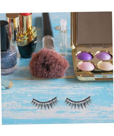 FRCOLOR 5 Pairs Eyelashes Faux Lashes Natural Look Natural Lashes Pestanas Postizas Naturales Faux Lashes Full Makeup Eyelash Cat Eyes Look False Lashes Accessories Dense Artificial Fiber - Buy Online on GoSupps.com