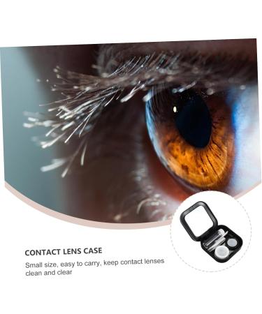 Solustrative Contact Lens Container & Travel Case | Tweezers & Applicator Tool | Stylish & Compact Eyewear Accessories | Ideal for International Shipping - Buy Online on GoSupps.com