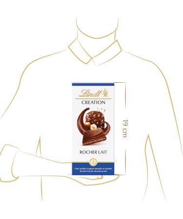  Lindt Lindt Le Rocher Milk Chocolate Tablet 150g - Buy Online on GoSupps.com