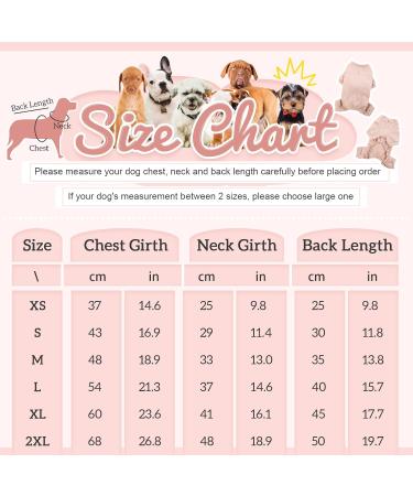 Shop Pink XS Dog Sweater with Legs - Cozy Jumpsuit & Pajamas for Small to Large Dogs | Soft & Warm Pet Jacket - Buy Online on GoSupps.com