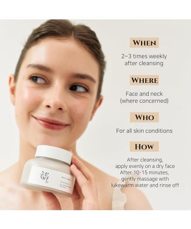 BEAUTY OF JOSEON Ground Rice and Honey Glow Mask (150 ml) - Buy Online on GoSupps.com