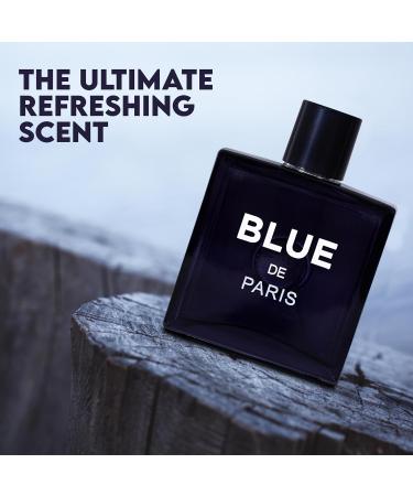 Blue De Paris Men Perfume Cologne for Men Natural Spray Masculine Scent Wonderful Fragrance Gift Eau De Parfum for Daily Use 3.4 Fluid Ounce Blue De Paris 3.4 Fl Oz (Pack of 1) - Buy Online on GoSupps.com