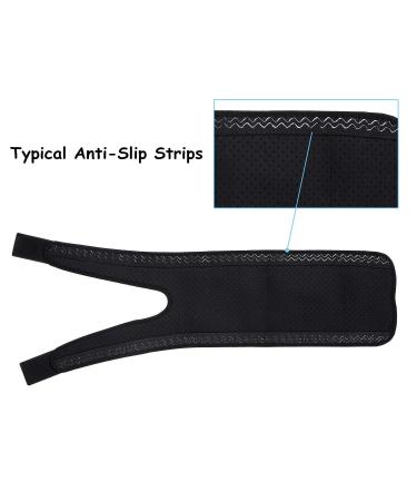DOACT Thign Brace Adjustable Thigh Compression Sleeve with Silicone Anti-Slip Strips Thigh Support Wrap for Pulled Injury Strain Tendonitis Sprains Strains Torn Muscle Recovery and Rehab Fits Men & Women - Buy Online on GoSupps.com