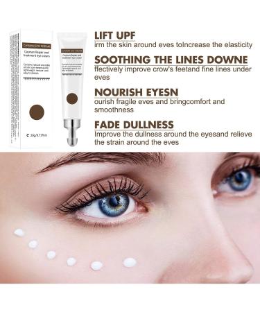 2pcs Silk Protein Anti-Aging Eye Cream for Wrinkles, Dark Circles, Fine Lines - Firming & Repair Eye Serum - Buy Online on GoSupps.com