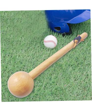 Heavy Wooden Baseball Glove Mallet - Durable 31x6.8 cm Hammer for Perfectly Shaping Gloves | Shop Internationally - Buy Online on GoSupps.com