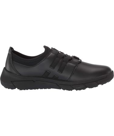 Shoes for Crews LILA Karina Women's Lightweight Work Shoes - Size 9 Black - Slip Resistant & Water Resistant - White and Black Colors - Buy Online on GoSupps.com