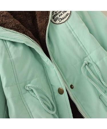 Shop Women's Long Down Jackets & Quilted Coats - Warm Winter Parkas with Hoods | Oversized Vests & Trench Coats in Mint Green - Sizes XL & XXL Available - Buy Online on GoSupps.com