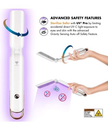 Versativ UV-C Sanitizing Wand: Portable Folding UVC Light for 99% Germs & Bacteria Sterilization - Buy Online on GoSupps.com