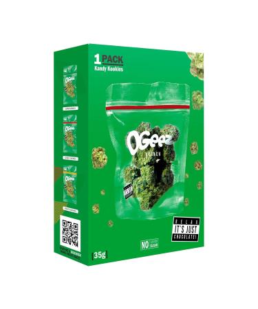 Buy Ogeez Chocolate Gift Box - Crunchy Weed-Inspired 35g Treats | Kandy Kookies Vegan Chocolate Online - Buy Online on GoSupps.com