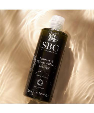 SBC Skincare Propolis & White Willow Body Wash Shower Gel and Bubble Bath for Breakout-Prone Skin Soothes Skin Keeps Pores Clear and Helps Improve Skin's Texture (1000ml) - Buy Online on GoSupps.com