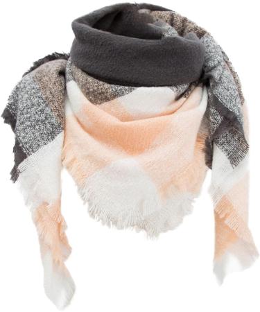 Soft Orange Women's Scarves - Warm Triangular Autumn & Winter Accessories for Every Season - Buy Online on GoSupps.com