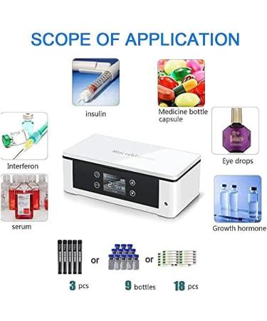 Portable Insulin Cooler Refrigerated Box Insulin Cooler Case Drug Reefer Medicine Cooler Refrigerator Keeping Cooling 2-8 with Lithium Battery for Home Car Travel Camping outstanding78 - Buy Online on GoSupps.com