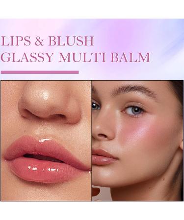 Erinde 2PCS Color Changing Magic Blush for Cheeks & Lips | Waterproof Gel Blush Makeup Duo | Moisturizing Cream Blusher | Glossy Shiny Finish | 1.06 Ounce (Pack of 2) - Buy Online on GoSupps.com