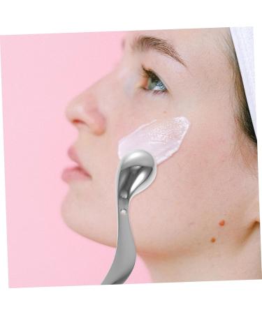 Angoily B tonnets de Massage pour Yeux 2 Pi ces en Alliage de Zinc Tige de Cr me Contour des Yeux M tallique Argent e Masseur Oculaire pour Soin Visage et Fatigue Outil Compact de Soin 7.1x1.8x1.2cm Argent - Buy Online on GoSupps.com