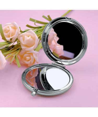 JCHCAMRY Engraved Compact Makeup Mirror - Daughter Gifts for Birthday, Mother's Day & More - Buy Online on GoSupps.com