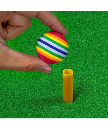 Scott Edward Air Golf Practice Balls - 20pc Bright Multicolor Lightweight Sponge Balls for Indoor/Outdoor Training, Backyard Hitting Mat - Soft for Kids & Pets (Red) - Buy Online on GoSupps.com