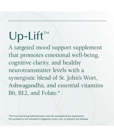 Natura Health Products Up-Lift Supplement - Encourages Positive Mood and Mental Outlook- Featuring Ashwagandha St. John's Wart Vitamins B6 & B12 L-tryptophan Folate L-tyrosine (90 Capsules) - Buy Online on GoSupps.com
