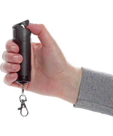 mace Brand Maximum Strength Pepper Spray with KeyGuard Hard Case (Black)  Accurate 10 Powerful Pepper Spray, Flip Top Safety Cap, Leaves UV Dye on Skin  Great for Self-Defense, 11 Gram, (80391) - Buy Online on GoSupps.com
