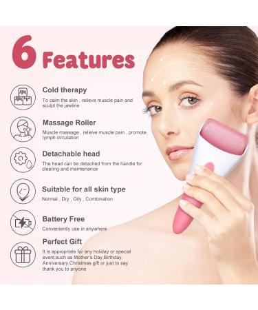 UUGLAM Ice Roller for Face & Eyes Puffiness Relief - Women's Gift (Pink) - Buy Online on GoSupps.com