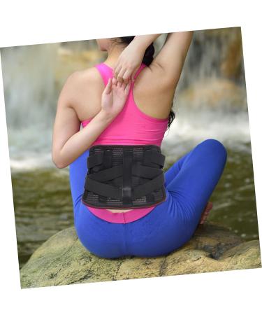 Buy Sports Belt Support Brace Lumbar Belt for Men & Women - Ultimate Waist Support & Body Posture Correction | Summer Fitness Gear - Buy Online on GoSupps.com