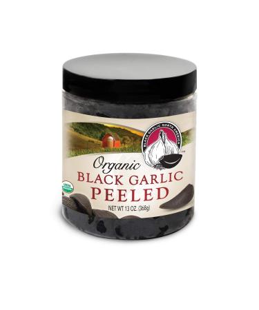 Organic Peeled Black Garlic Cloves - 13oz - Kosher Certified