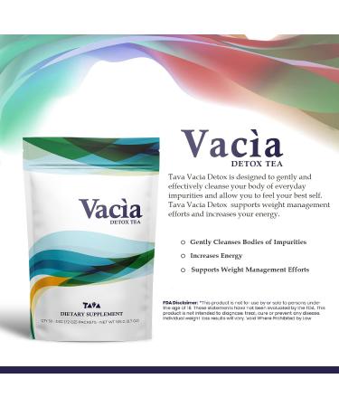 Tava Vacia Detox Tea - 30 Packets, 3.5g per Serving - Dietary Supplement - Buy Online on GoSupps.com