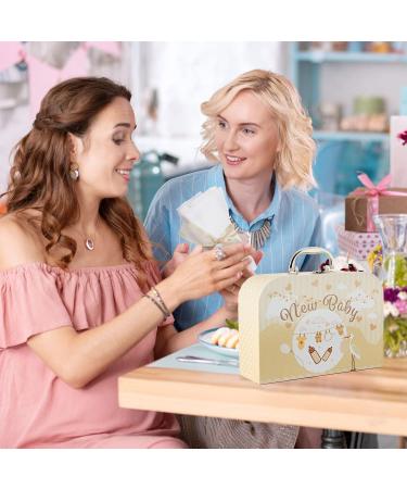 Baby Box Shop Unisex Baby Gift Set - 7 Essential Gifts for Newborns | Neutral Baby Shower & Welcome Gifts | Cream - Buy Online on GoSupps.com
