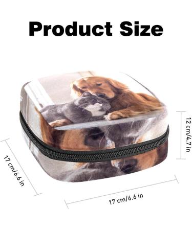 Period Bag Sanitary Napkin Storage Pouch | Travel Makeup Bag Animal Print - Color727 - Buy Online on GoSupps.com