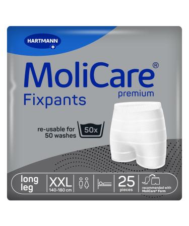 Molicare Premium Fixing Pants: Washable incontinence Fixing pants suitable for molicare shape and molicare premium shape XXL 8x25 piece XXL 8x25 pieces