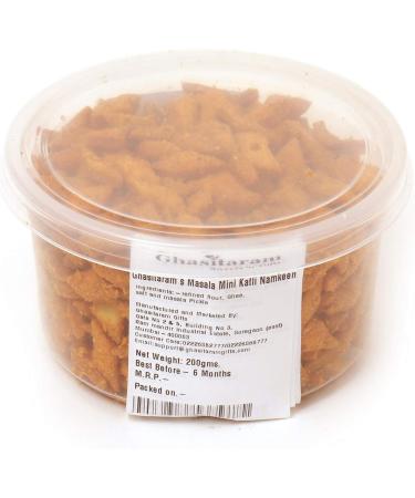 Ghasitaram Gifts Masala Mini Katli Namkeen 200 GMS |Diwali Holi Rakhi Valentine Christmas Birthday Anniversary Gift for Her Him Mothers Day Fathers Day| - Buy Online on GoSupps.com