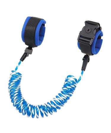 Kids Leash for Boys Baby Wrist Leash for Toddler Anti Lost Wrist Link Reflective 8.2 Feet Child Wrist Leash for 2-10 Years Old Children Blue 8.2 Feet