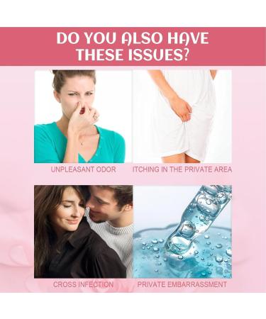  Generisch Intimate Deodorizing Spray for Women - 20 ml - Natural Plant-Based for Private Parts - Anti-Odor - Relieves Odors and Itching - Buy Online on GoSupps.com