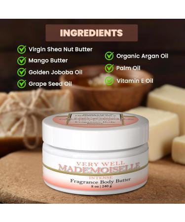 MOBETTER FRAGRANCE OILS Very Well Mademoiselle Intense Women Fragrance Body Butter 8 Oz - Buy Online on GoSupps.com
